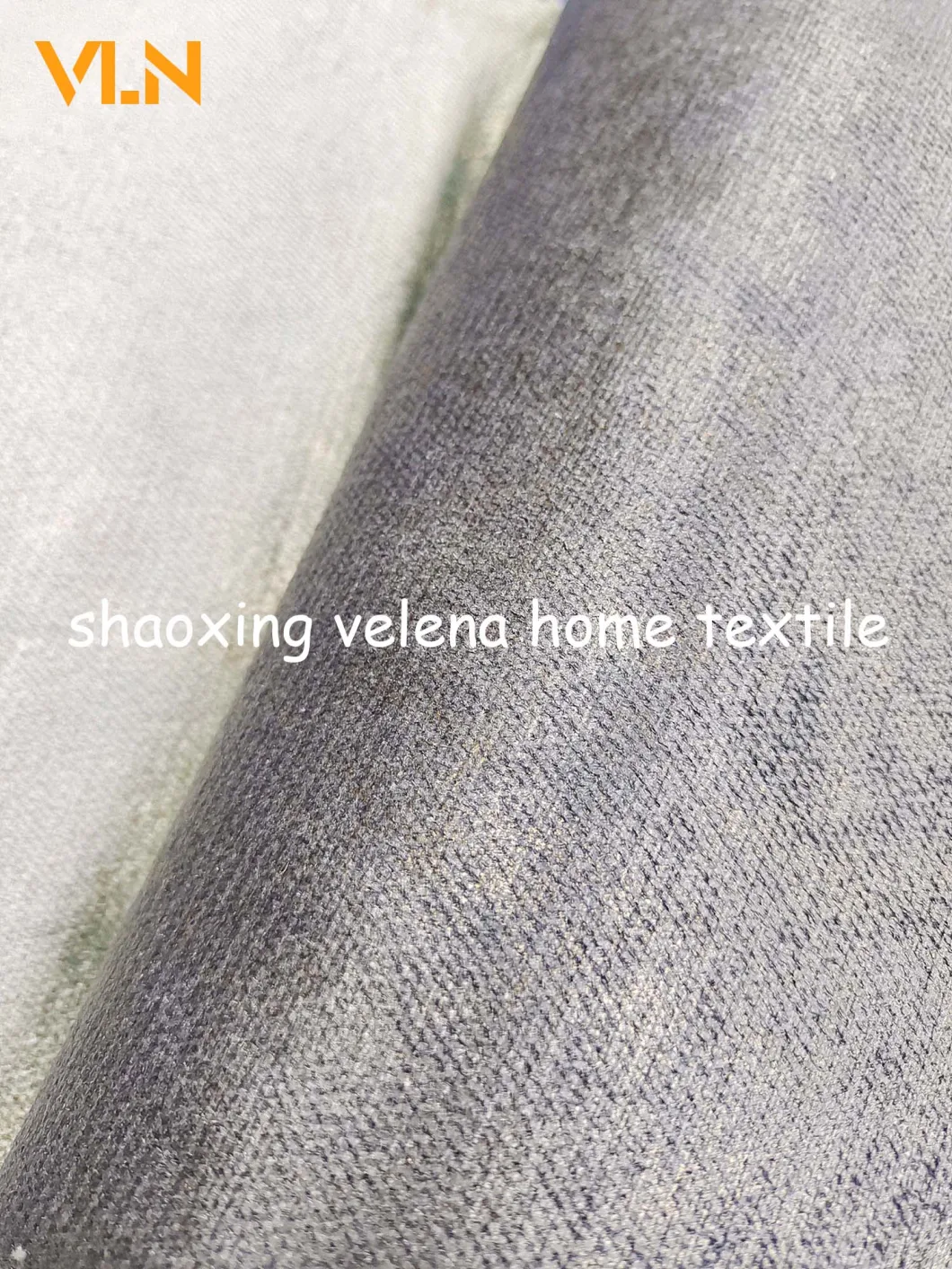 China Manufacturer 100% Polyester Jaguar Dyeing with Colorful Bronzing Foil Upholstery Textile Sofa Fabric