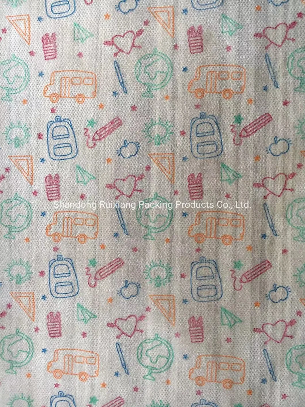 Custom Cute Baby Printed 100% PP Non Woven Fabric for Face Mask Made in China