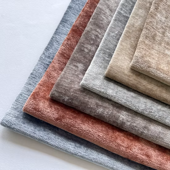 Tessuto in ciniglia per divano 100% poliestere e tessuto jacquard per la decorazione di cuscini per sedie
