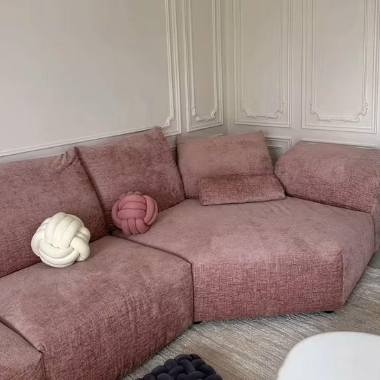 Tessuto per divani in ciniglia e poliestere jacquard per la decorazione domestica